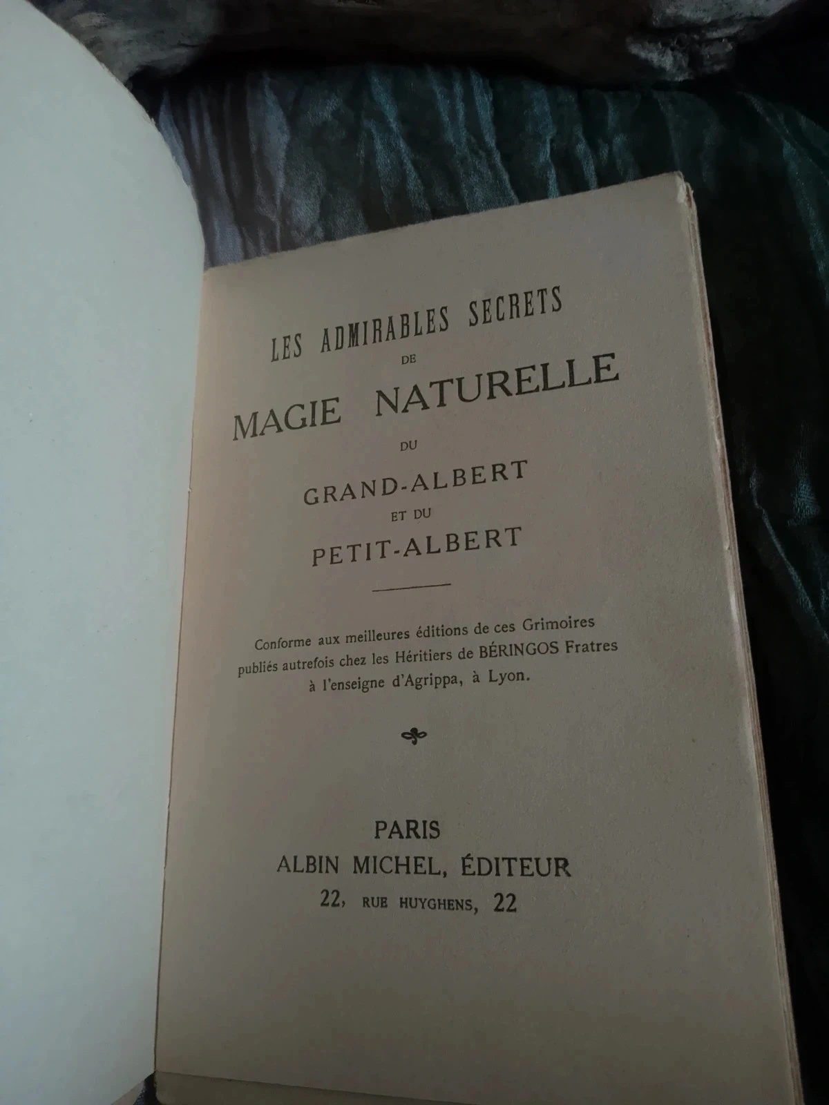 Les admirables secrets de magie naturelle du grand Albert et du petit Albert – photo 3